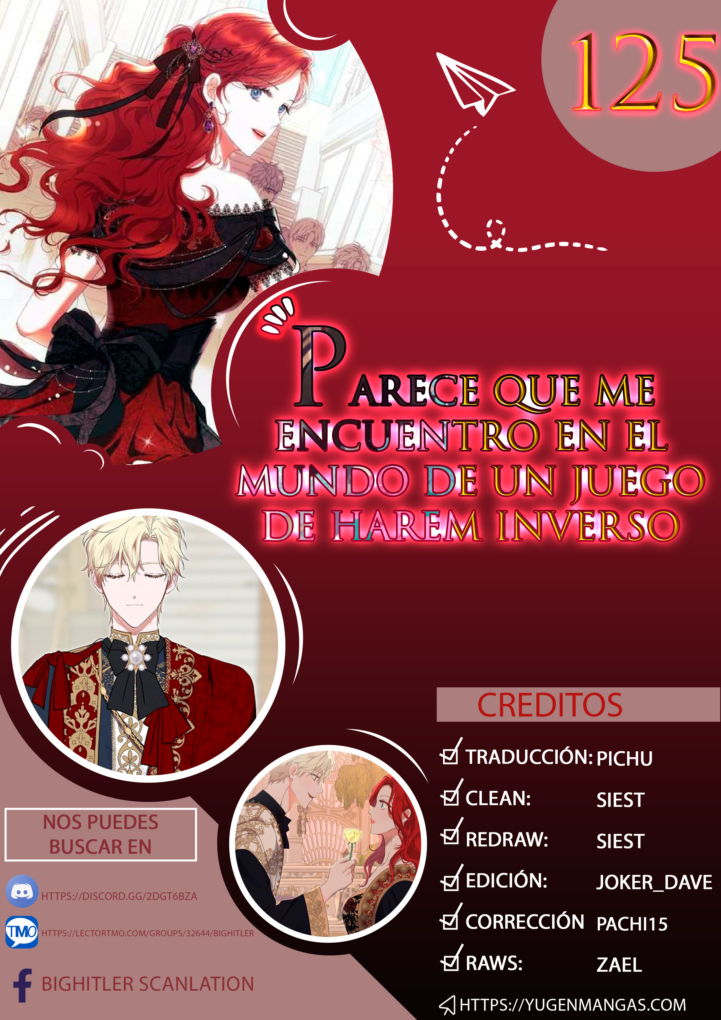 Parece que me encuentro en el mundo de un juego de harem inverso Capítulo 125 - Page 1