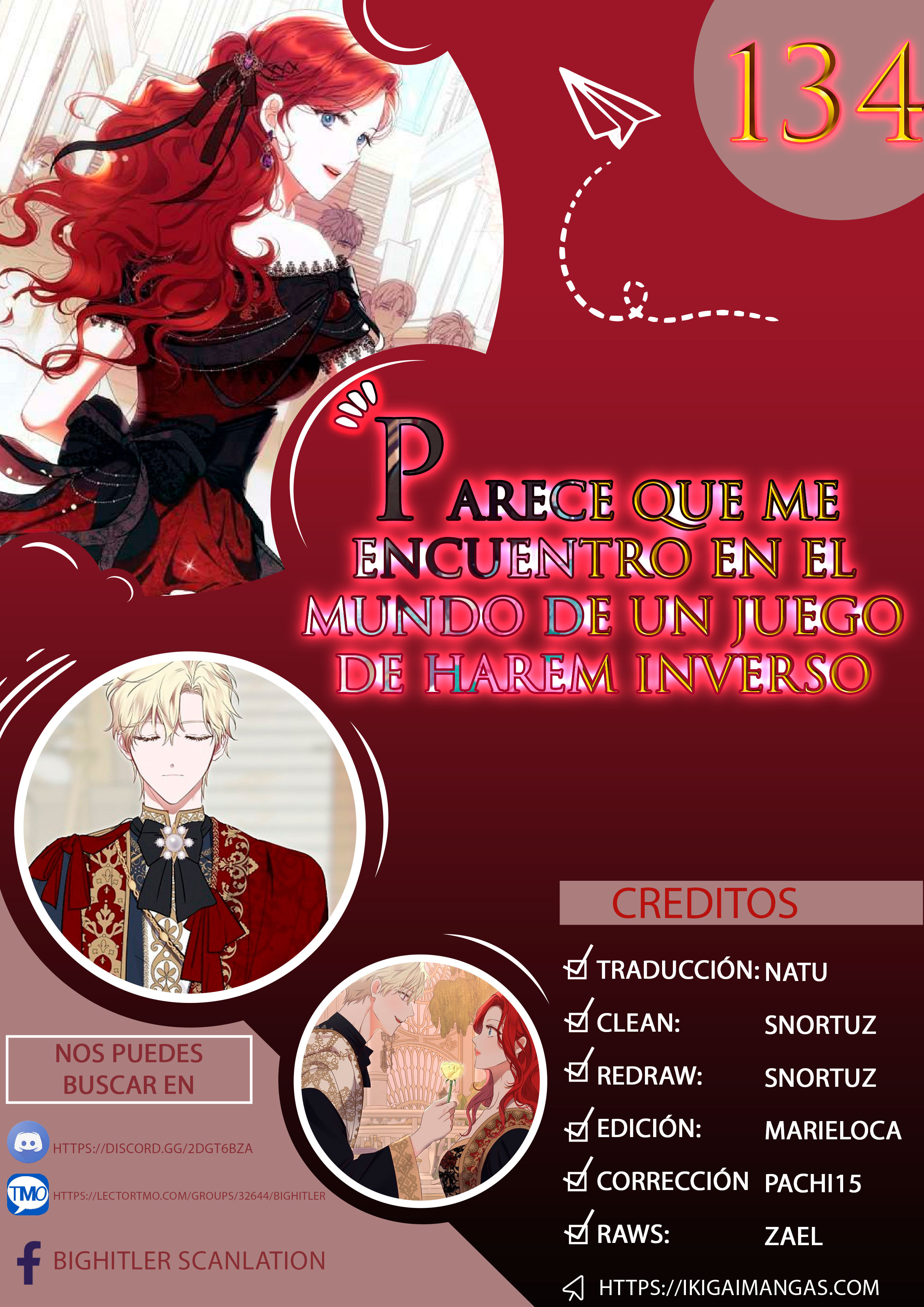 Parece que me encuentro en el mundo de un juego de harem inverso Capítulo 134 - Page 1