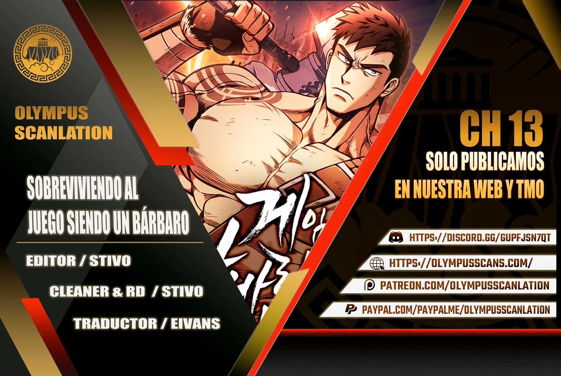 Sobreviviendo al Juego Siendo un Barbaro (Bjorn el bárbaro) Capítulo 13 - Page 1