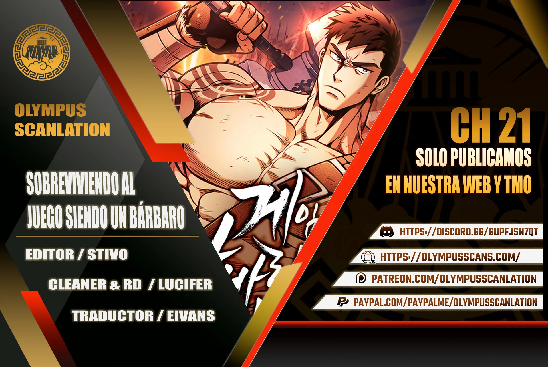 Sobreviviendo al Juego Siendo un Barbaro (Bjorn el bárbaro) Capítulo 21 - Page 1