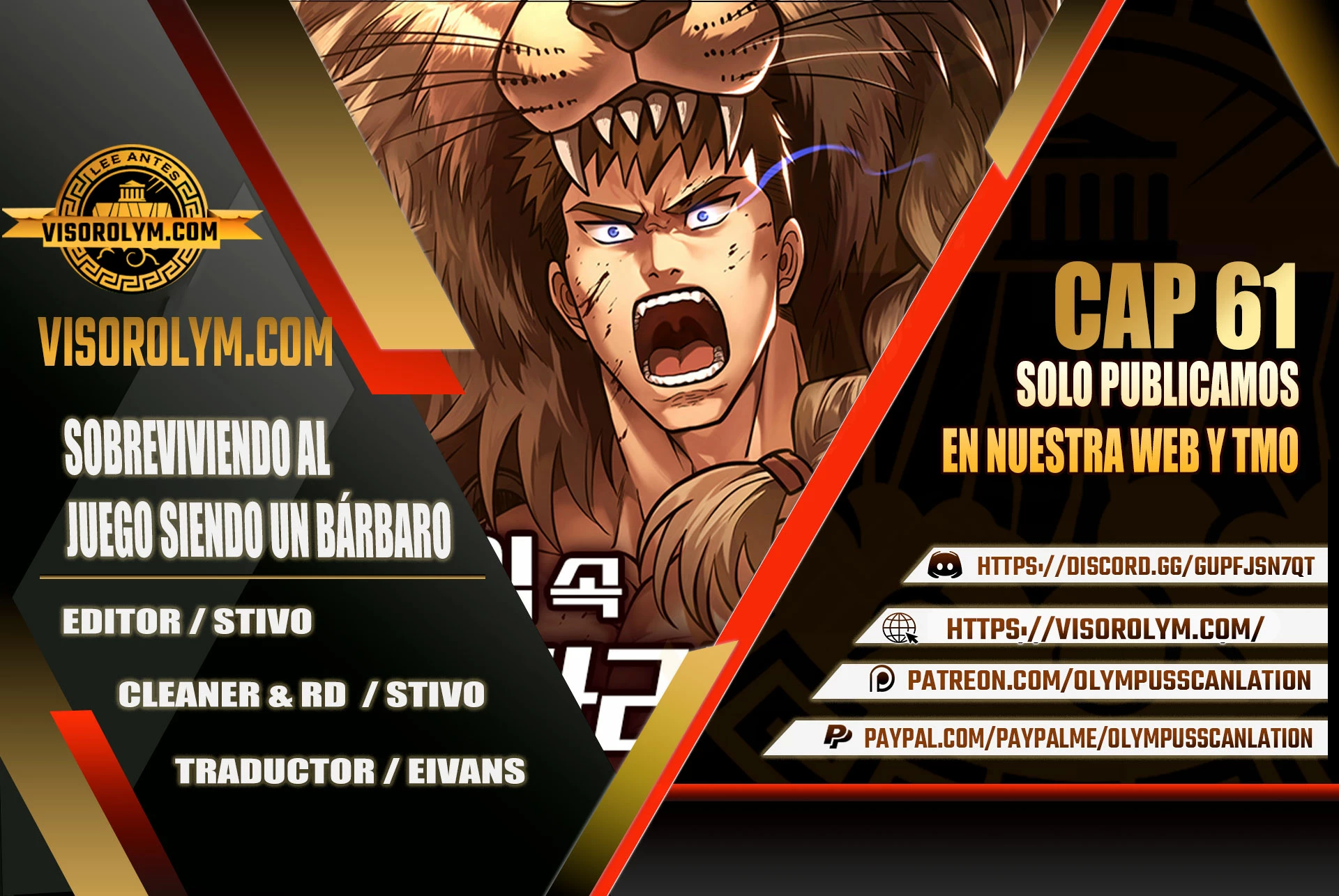 Sobreviviendo al Juego Siendo un Barbaro (Bjorn el bárbaro) Capítulo 61 - Page 1