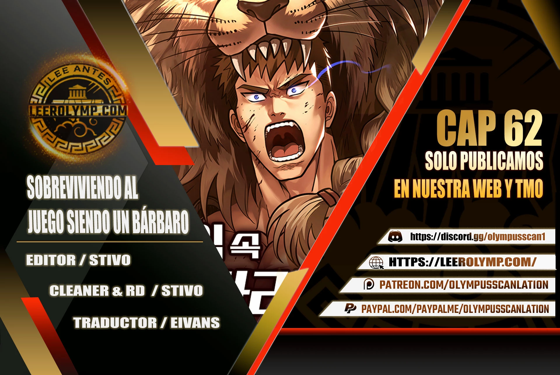 Sobreviviendo al Juego Siendo un Barbaro (Bjorn el bárbaro) Capítulo 62 - Page 1