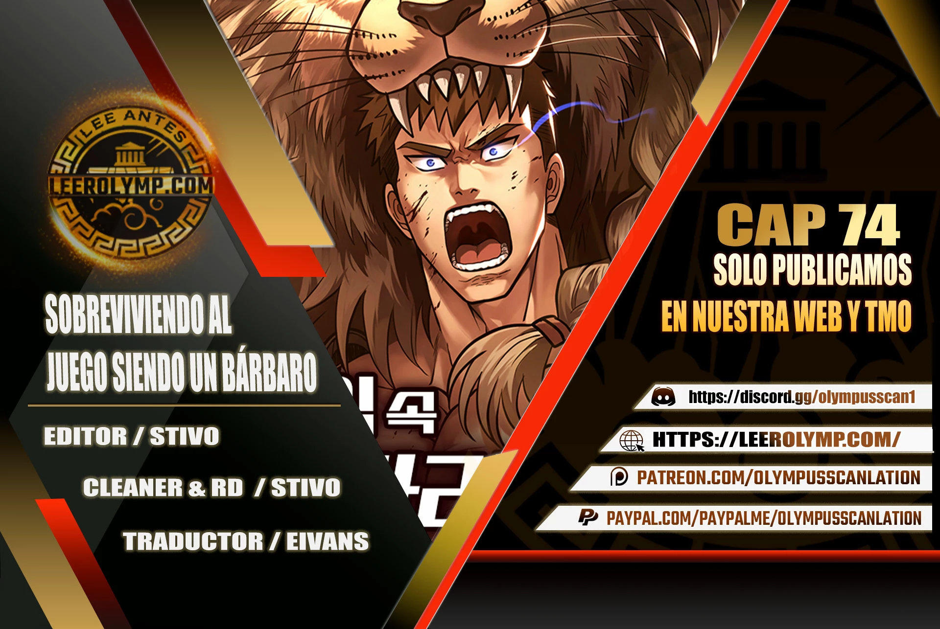Sobreviviendo al Juego Siendo un Barbaro (Bjorn el bárbaro) Capítulo 74 - Page 1