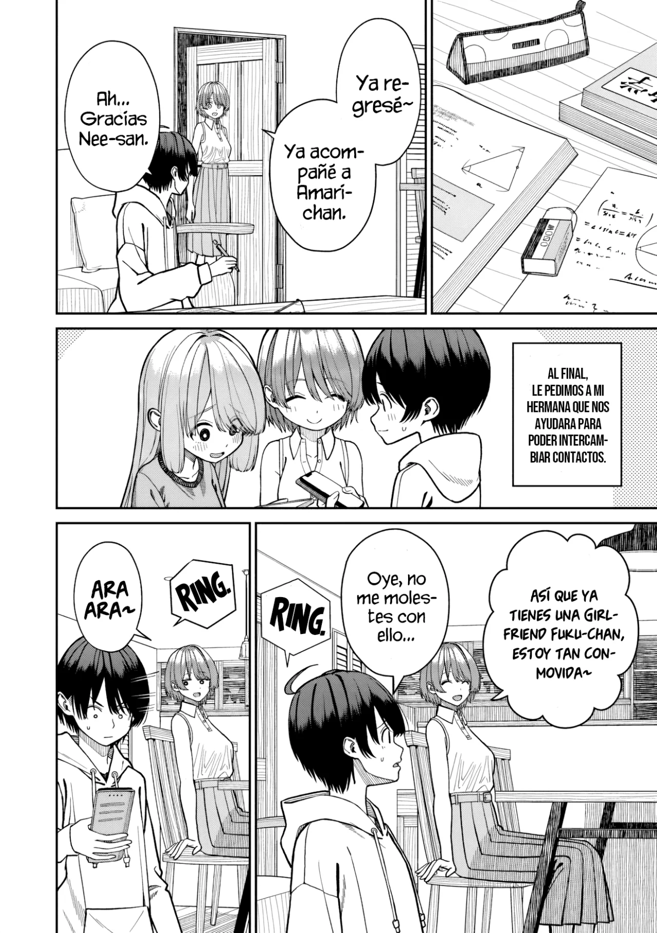 Al lado de la chica más popular de mi clase encontré a Amari-chan Capítulo 4.2 - Page 13