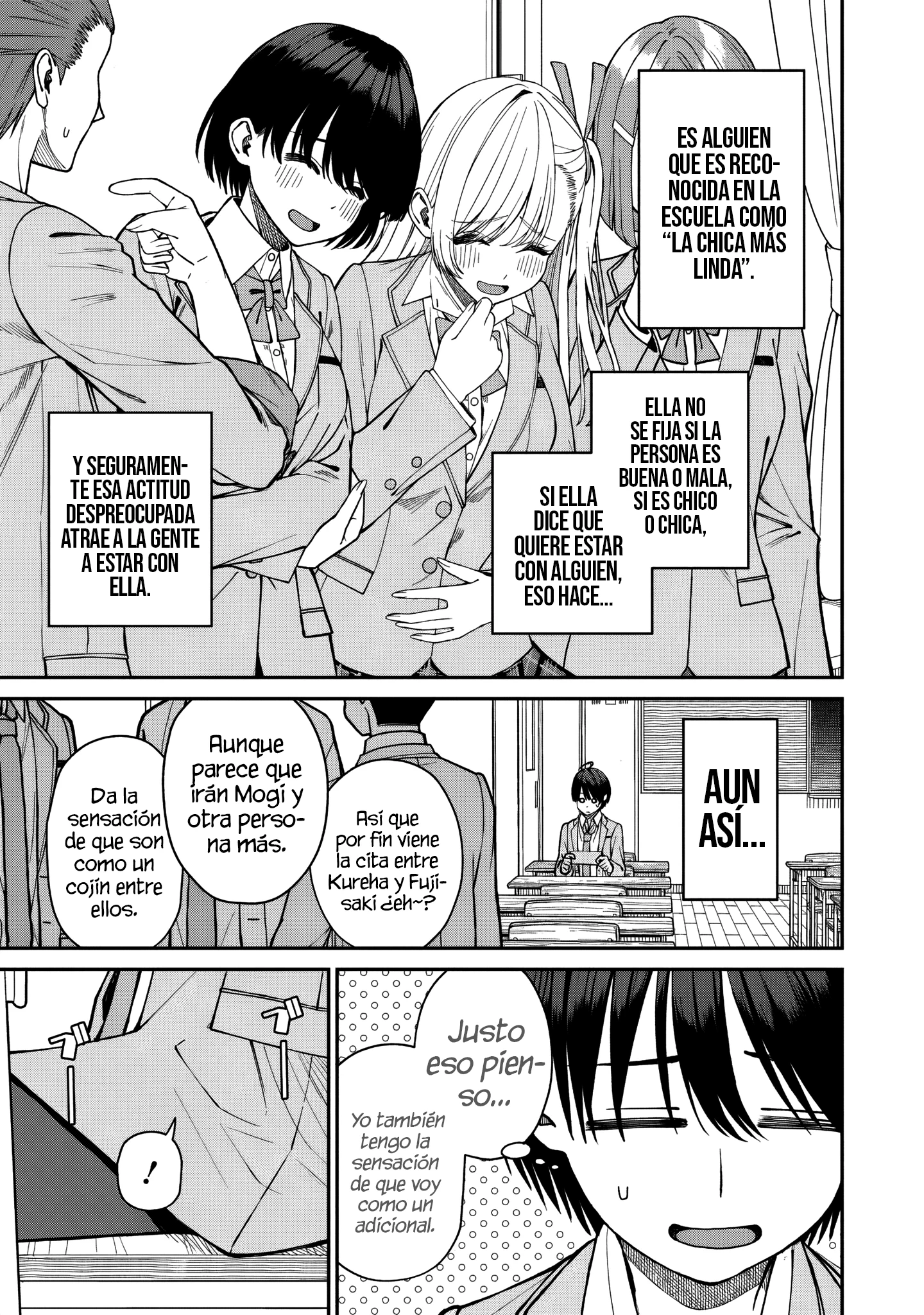 Al lado de la chica más popular de mi clase encontré a Amari-chan Capítulo 5.1 - Page 8