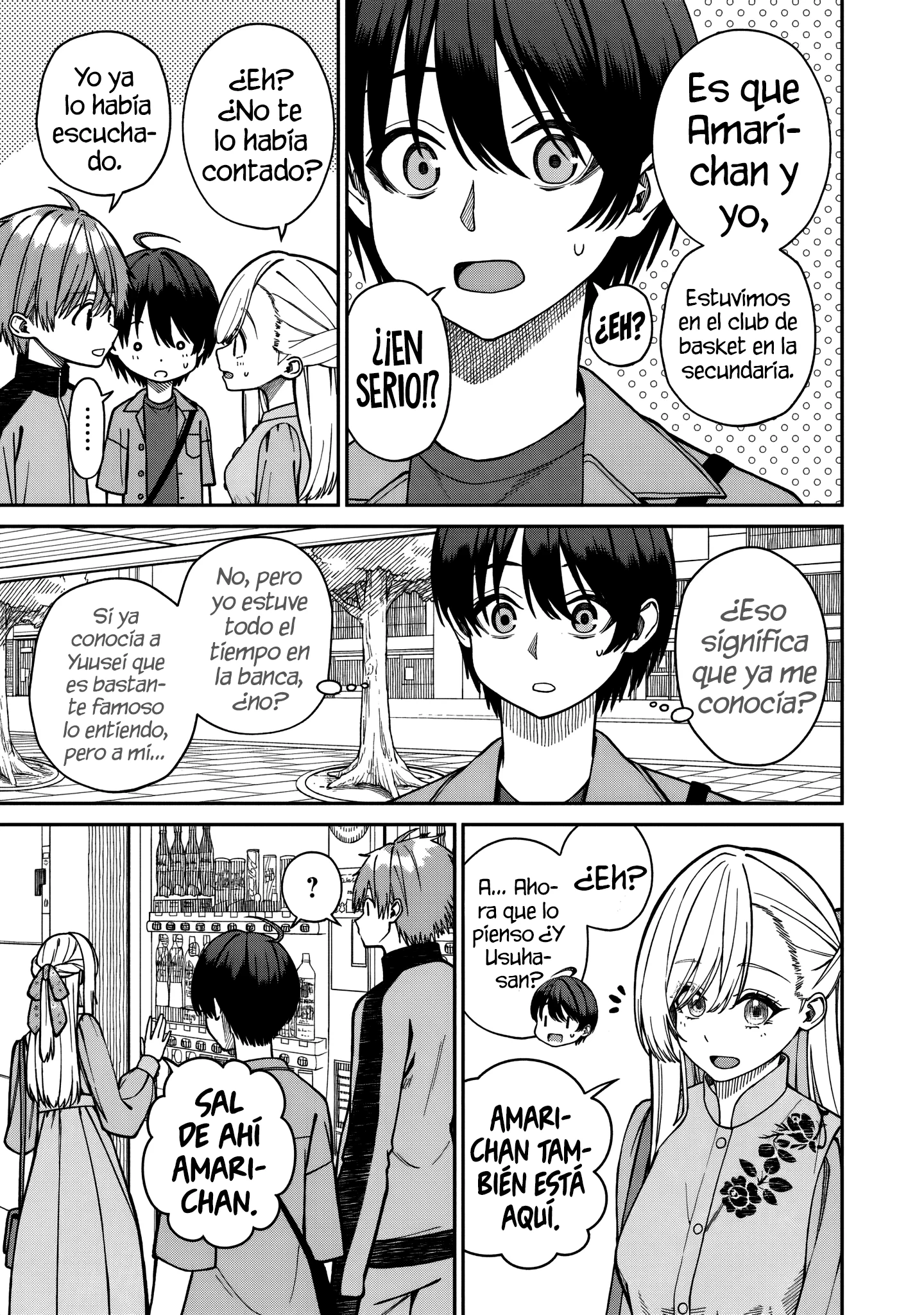Al lado de la chica más popular de mi clase encontré a Amari-chan Capítulo 5.2 - Page 8