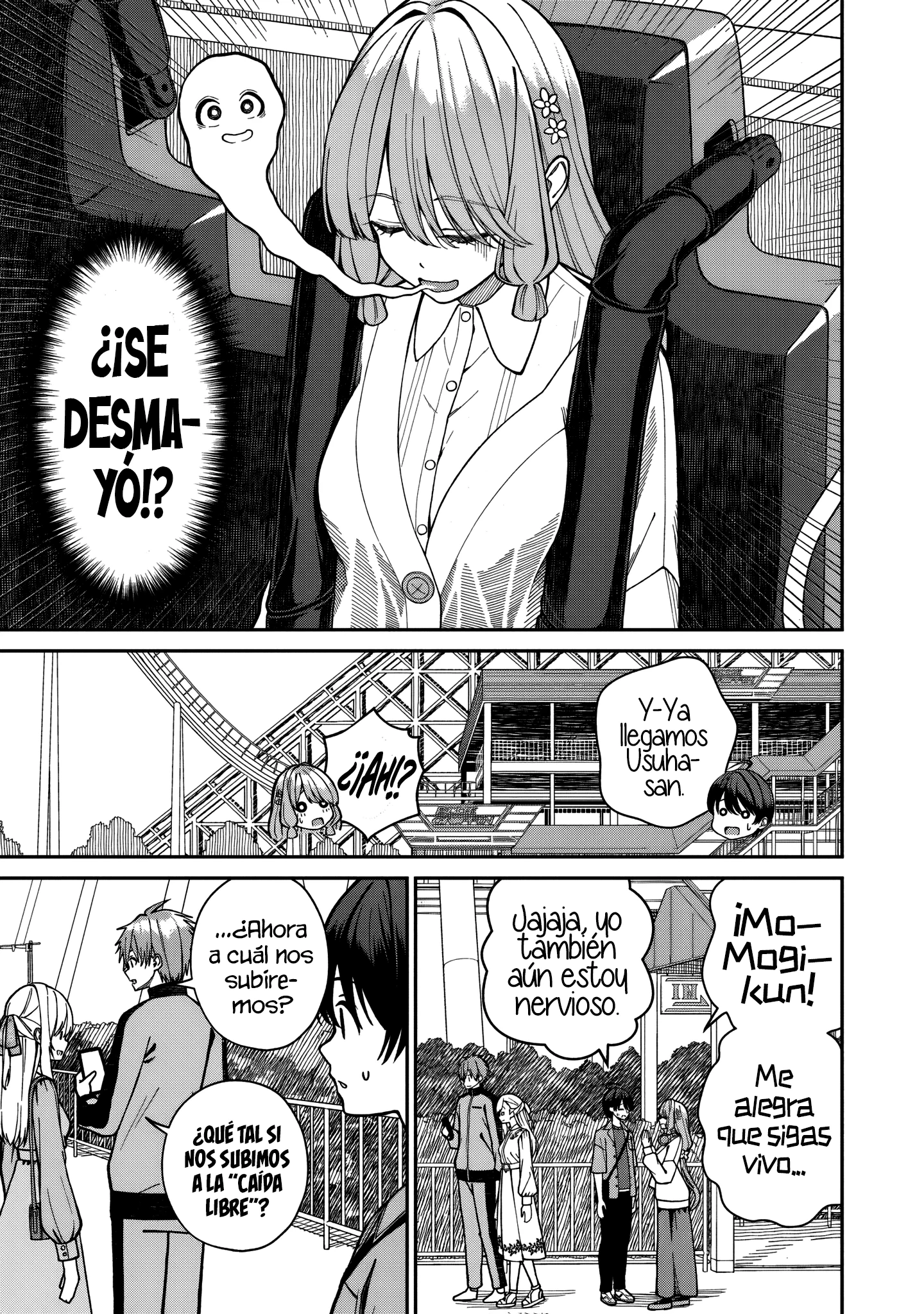 Al lado de la chica más popular de mi clase encontré a Amari-chan Capítulo 6.1 - Page 8