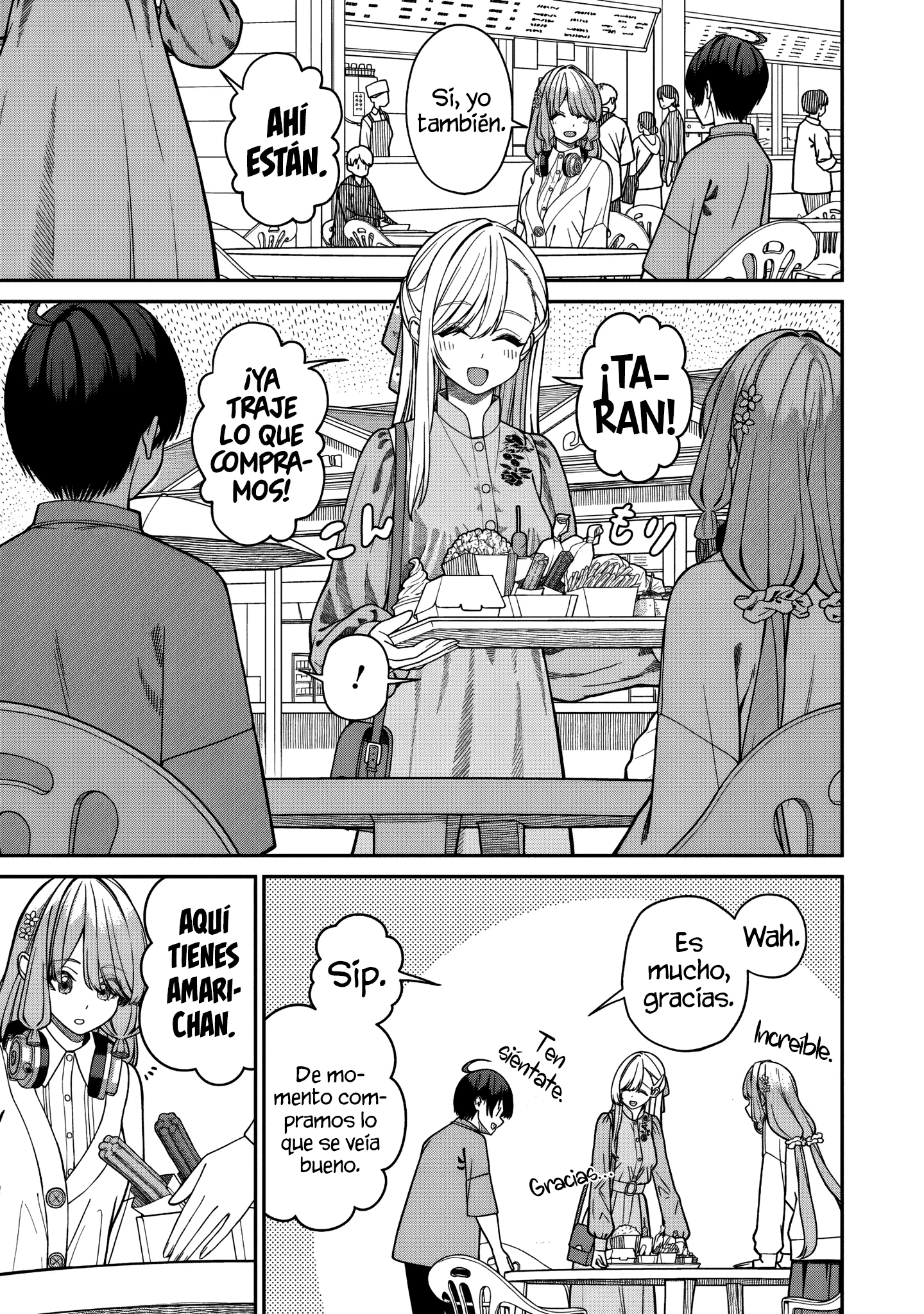 Al lado de la chica más popular de mi clase encontré a Amari-chan Capítulo 6.2 - Page 11