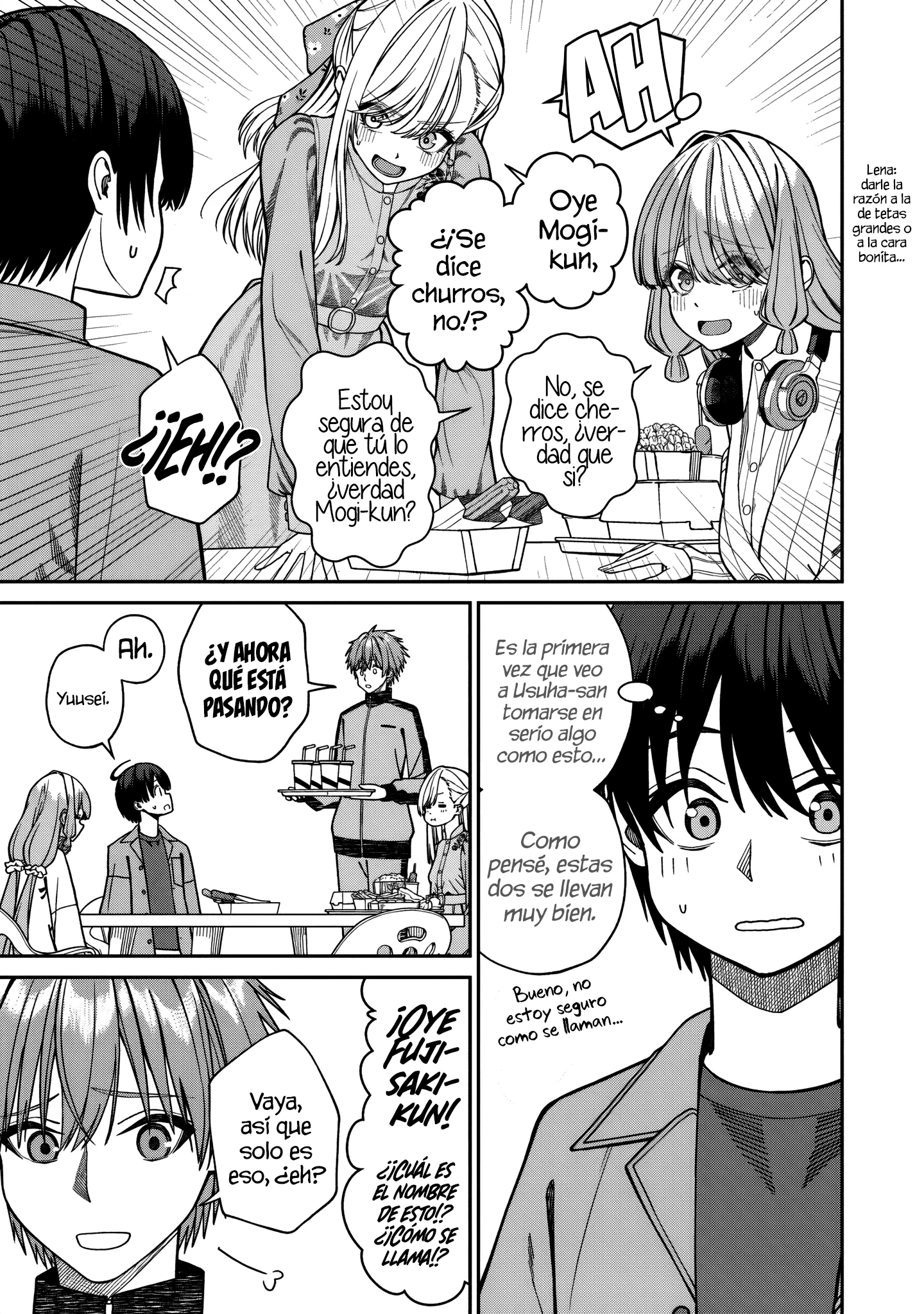 Al lado de la chica más popular de mi clase encontré a Amari-chan Capítulo 6.2 - Page 13