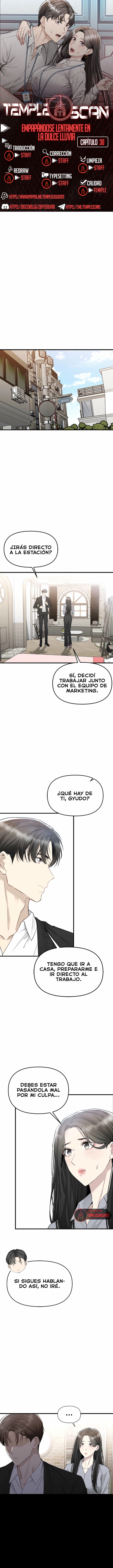 Empapandose Lentamente En La Dulce Lluvia Capítulo 30 - Page 1
