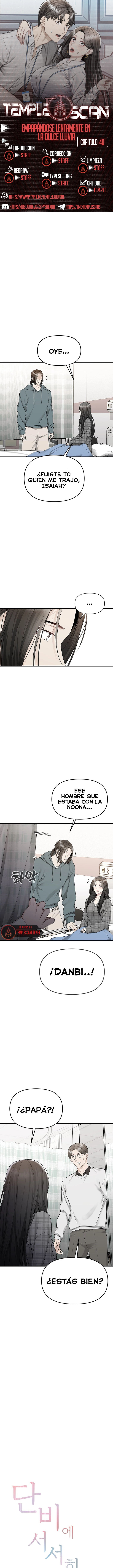 Empapandose Lentamente En La Dulce Lluvia Capítulo 40 - Page 1