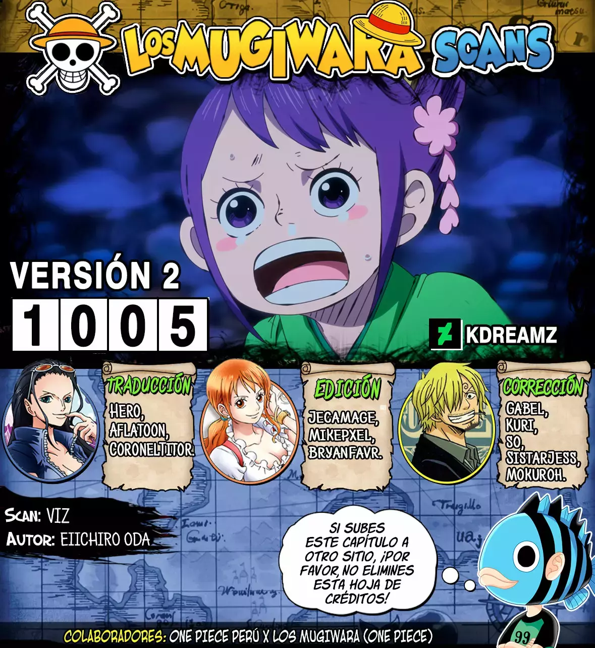 One Piece Capítulo 1005.5 - Page 1