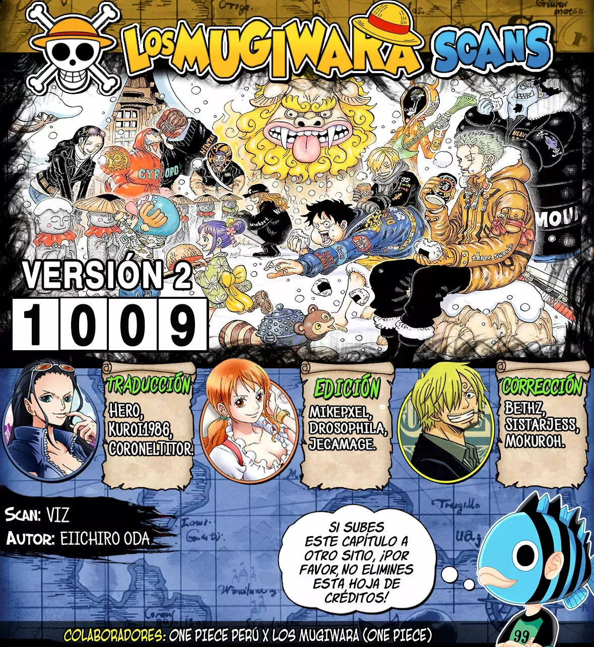 One Piece Capítulo 1009.5 - Page 1