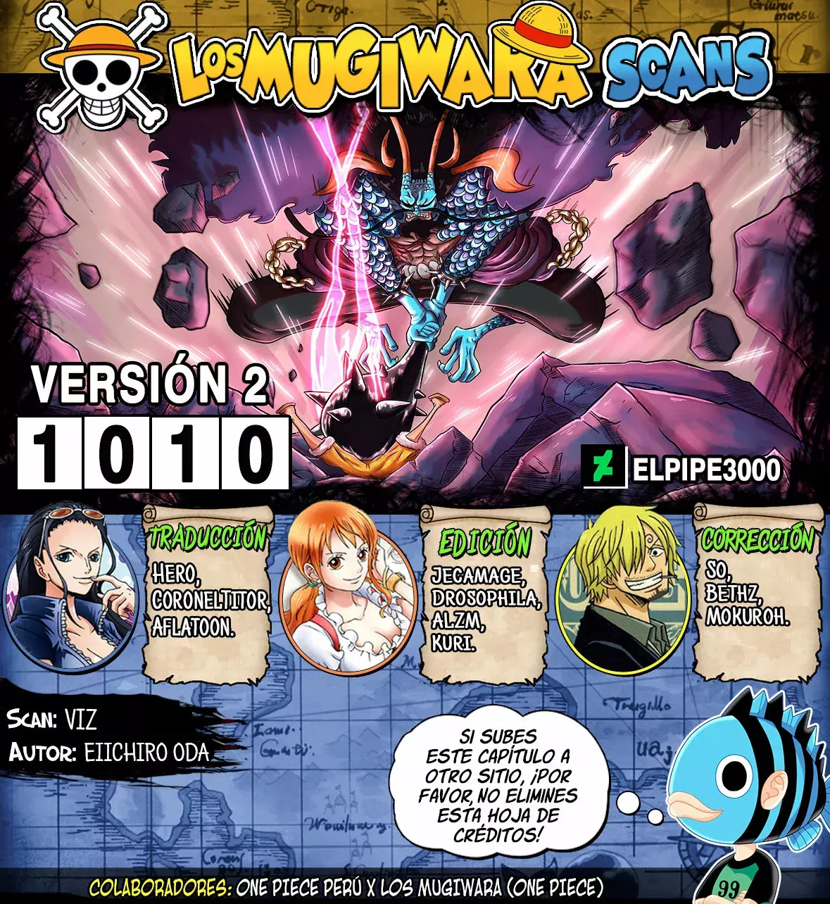 One Piece Capítulo 1010.5 - Page 1