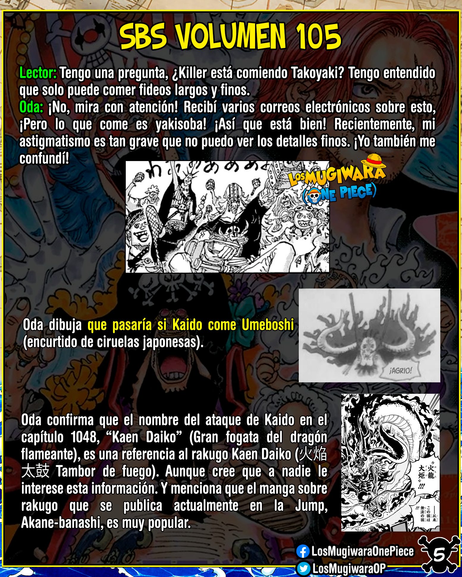 One Piece Capítulo 1076.5 - Page 5