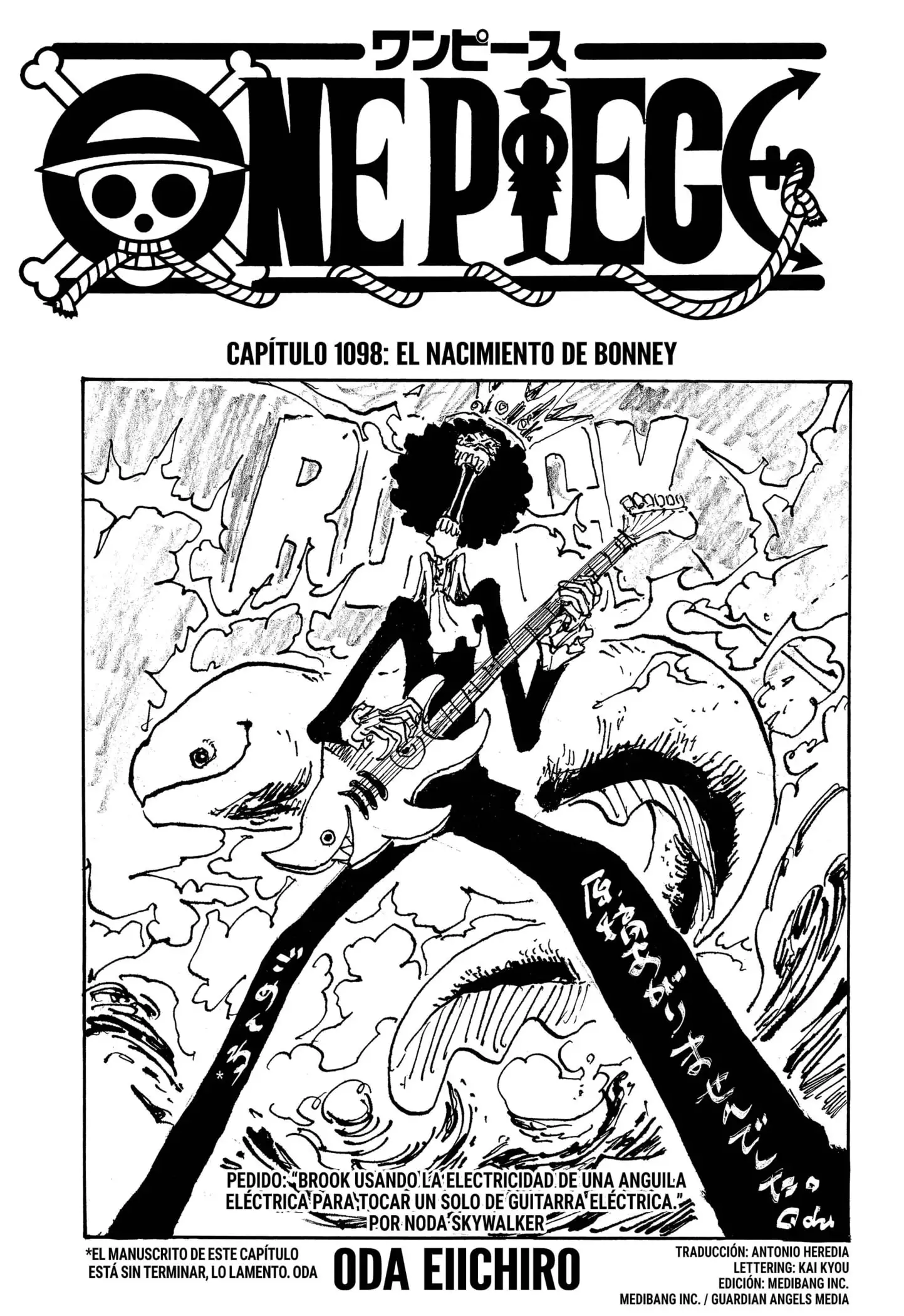 One Piece Capítulo 1098 - Page 1
