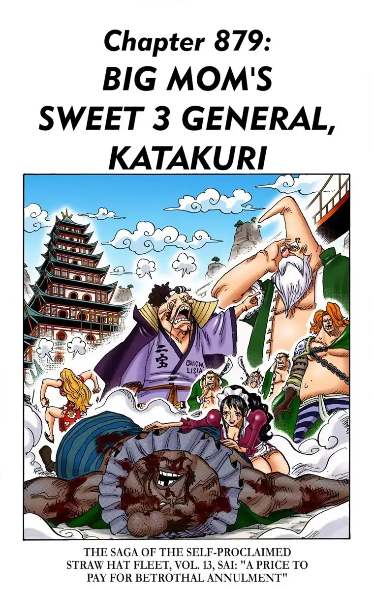 One Piece Capítulo 879 - Page 1