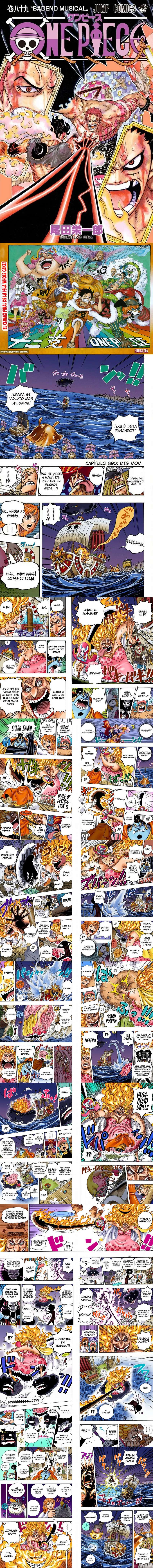 One Piece Capítulo 890 - Page 2
