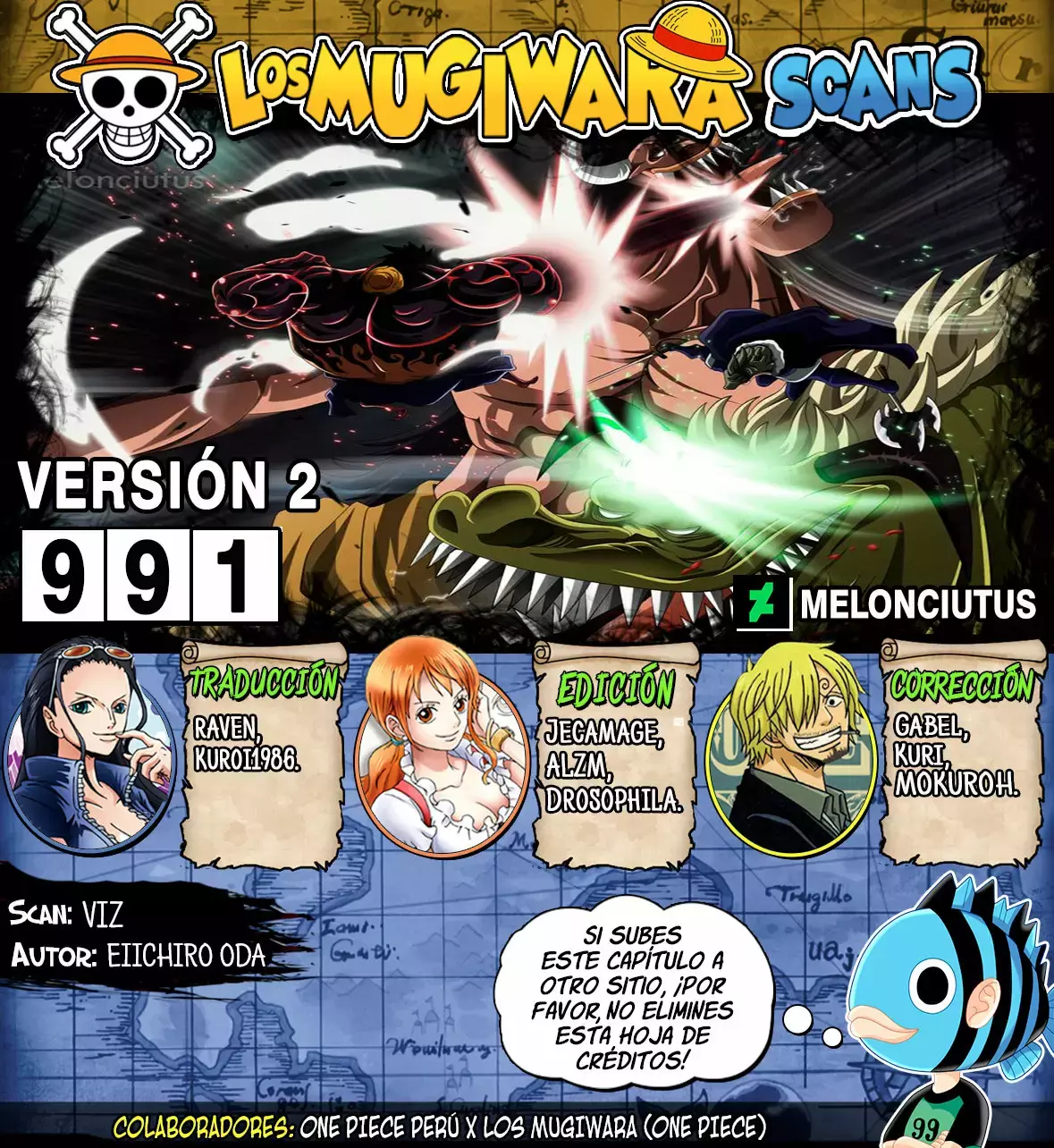One Piece Capítulo 991.5 - Page 1