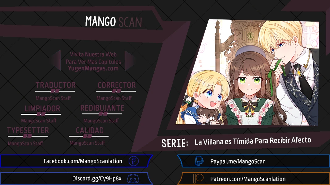 La Villana es Tímida Para Recibir Afecto Capítulo 5 - Page 1