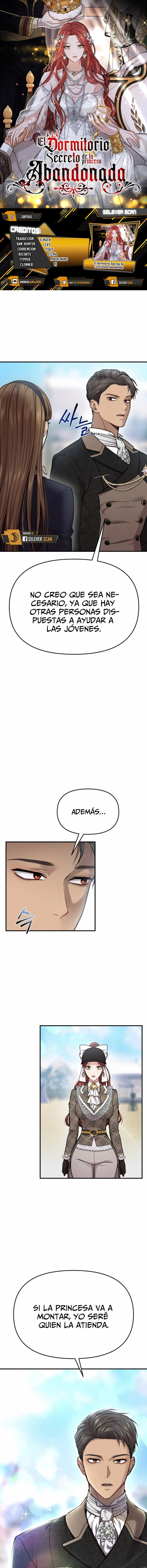 El Dormitorio Secreto De La Princesa Abandonada Capítulo 15 - Page 1