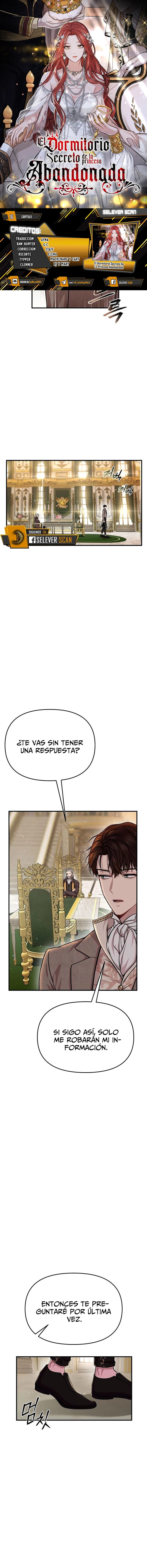 El Dormitorio Secreto De La Princesa Abandonada Capítulo 16 - Page 1
