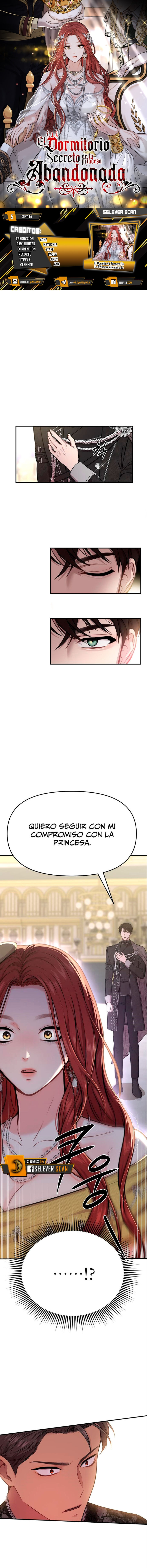 El Dormitorio Secreto De La Princesa Abandonada Capítulo 5 - Page 1