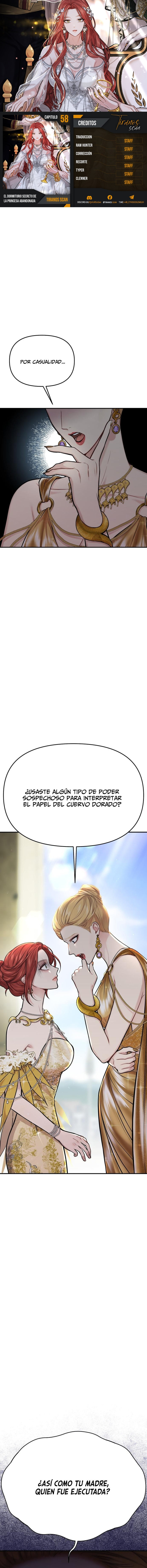 El Dormitorio Secreto De La Princesa Abandonada Capítulo 58 - Page 1