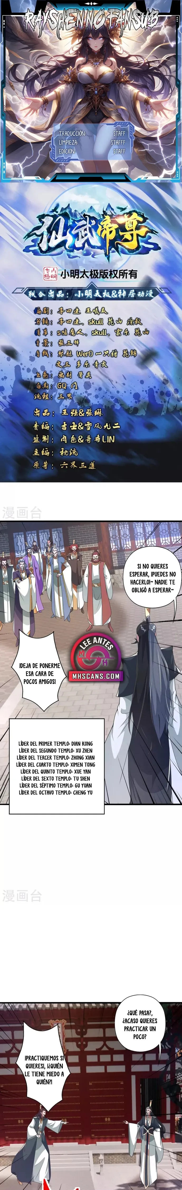 El Emperador Marcial Contra los Cielos Capítulo 414 - Page 1