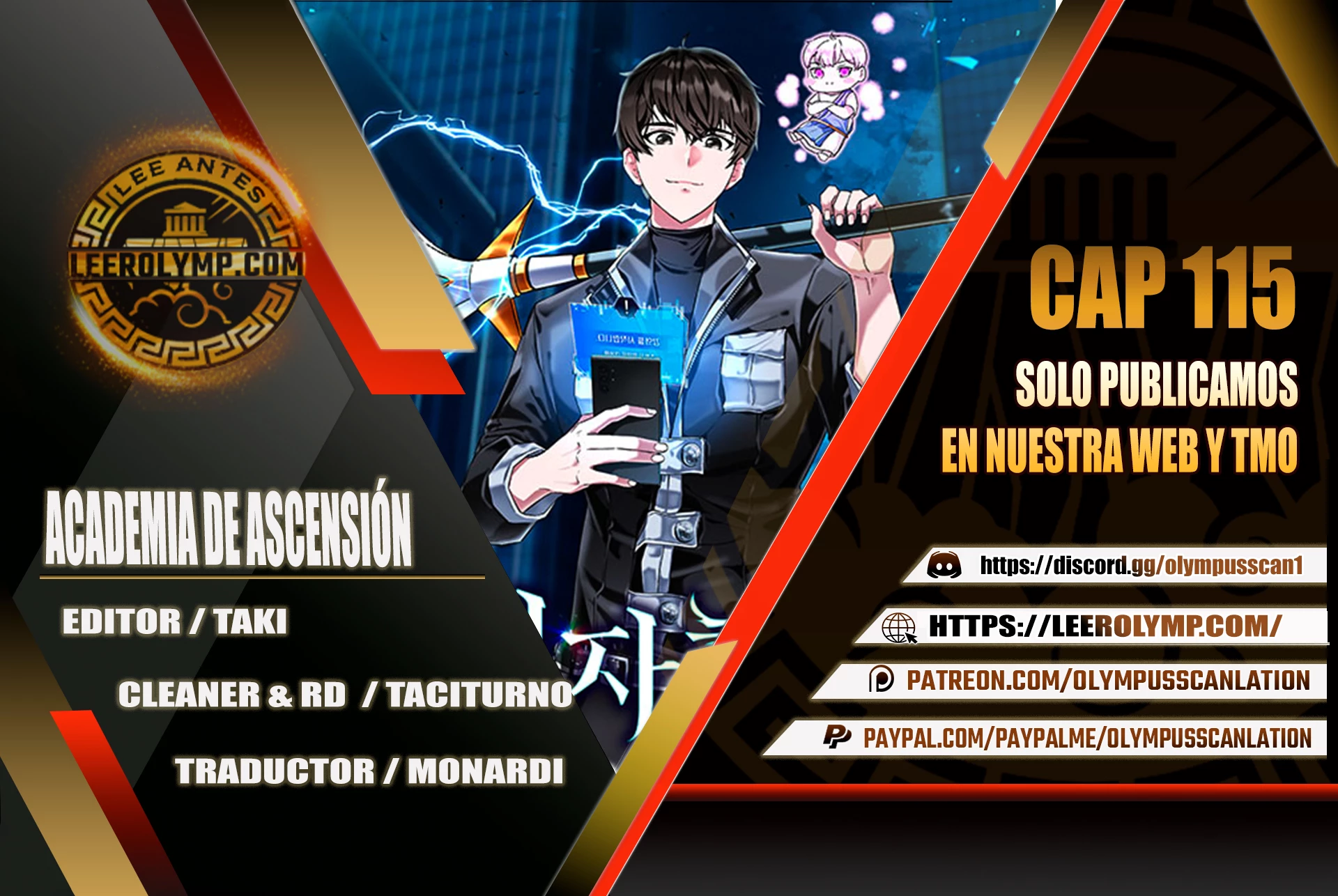 Academia de la Ascensión Capítulo 115 - Page 1