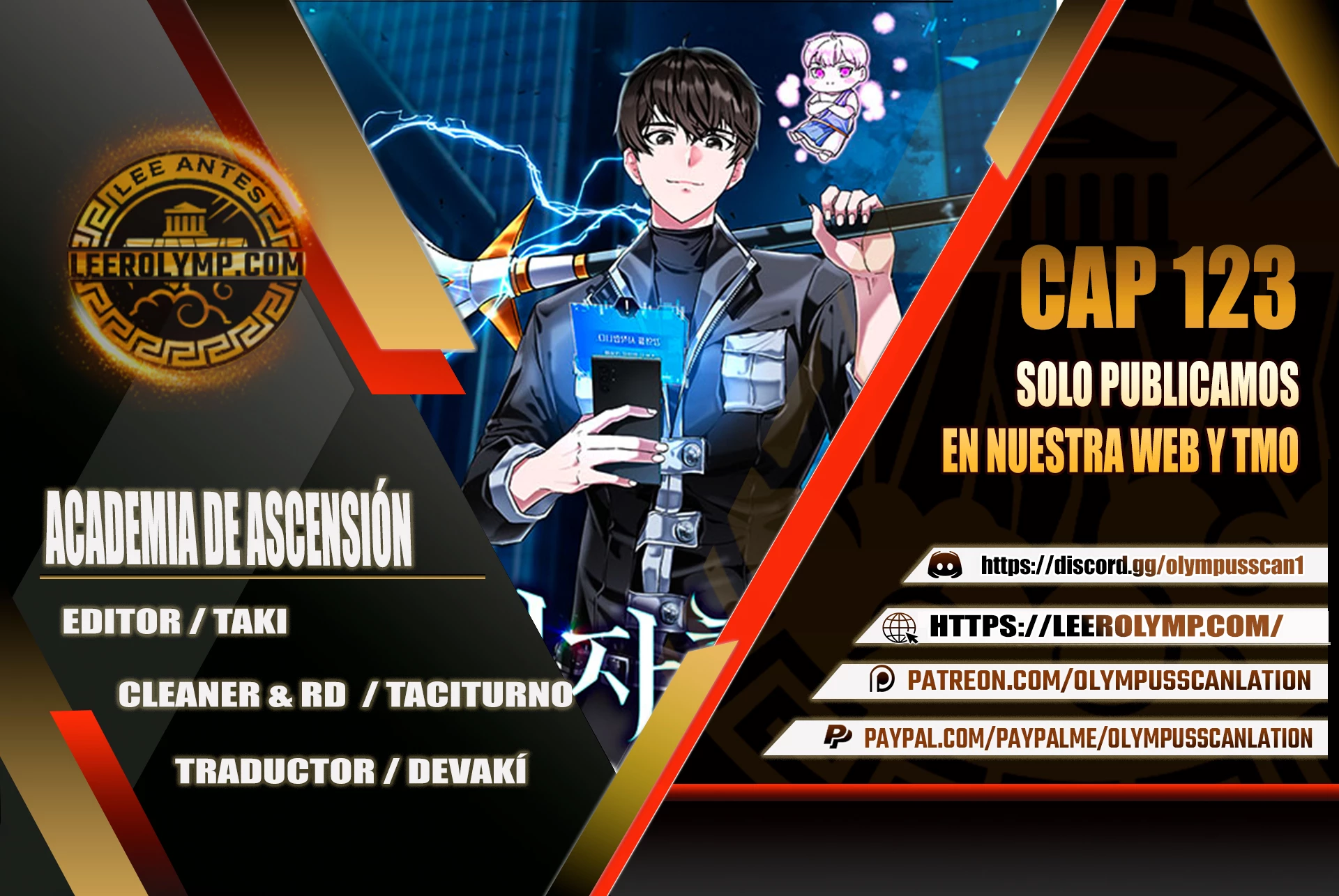 Academia de la Ascensión Capítulo 123 - Page 1