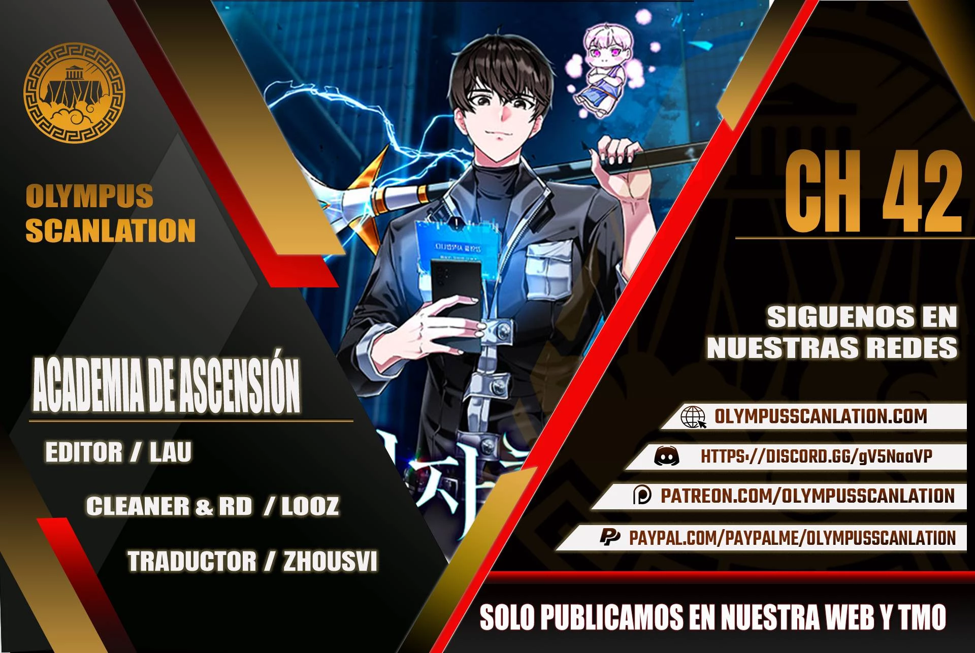 Academia de la Ascensión Capítulo 42 - Page 1