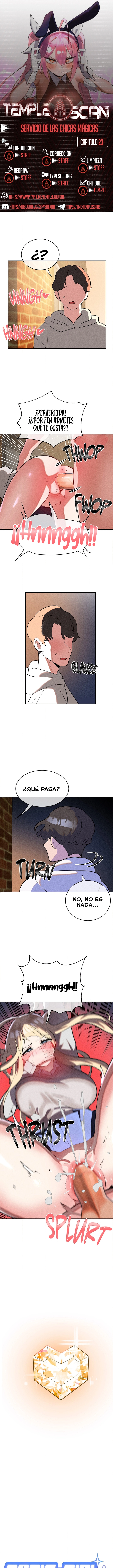 Trabajando con chicas magicas - Sin Censura Capítulo 23 - Page 1