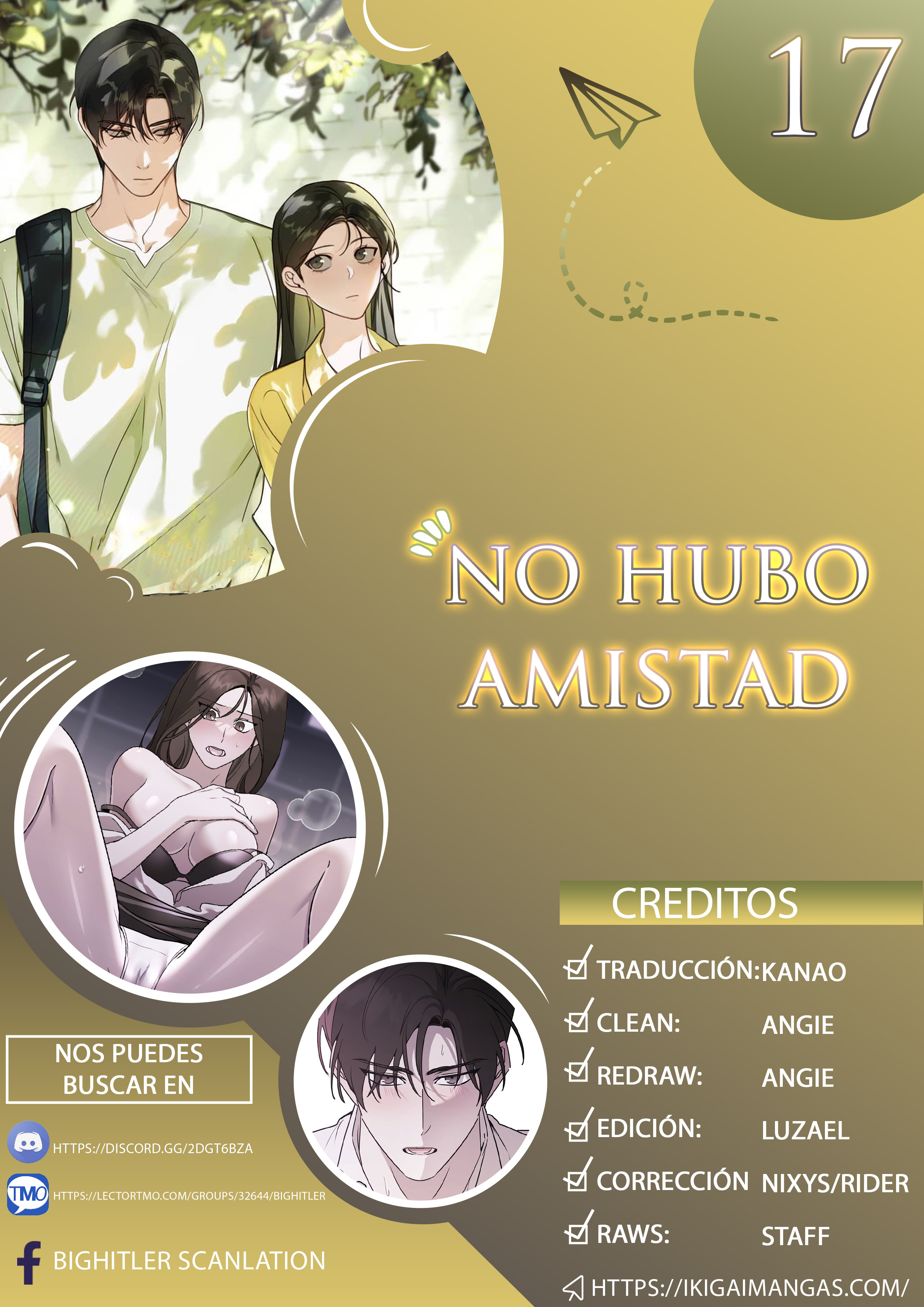No hubo Amistad Capítulo 17 - Page 1