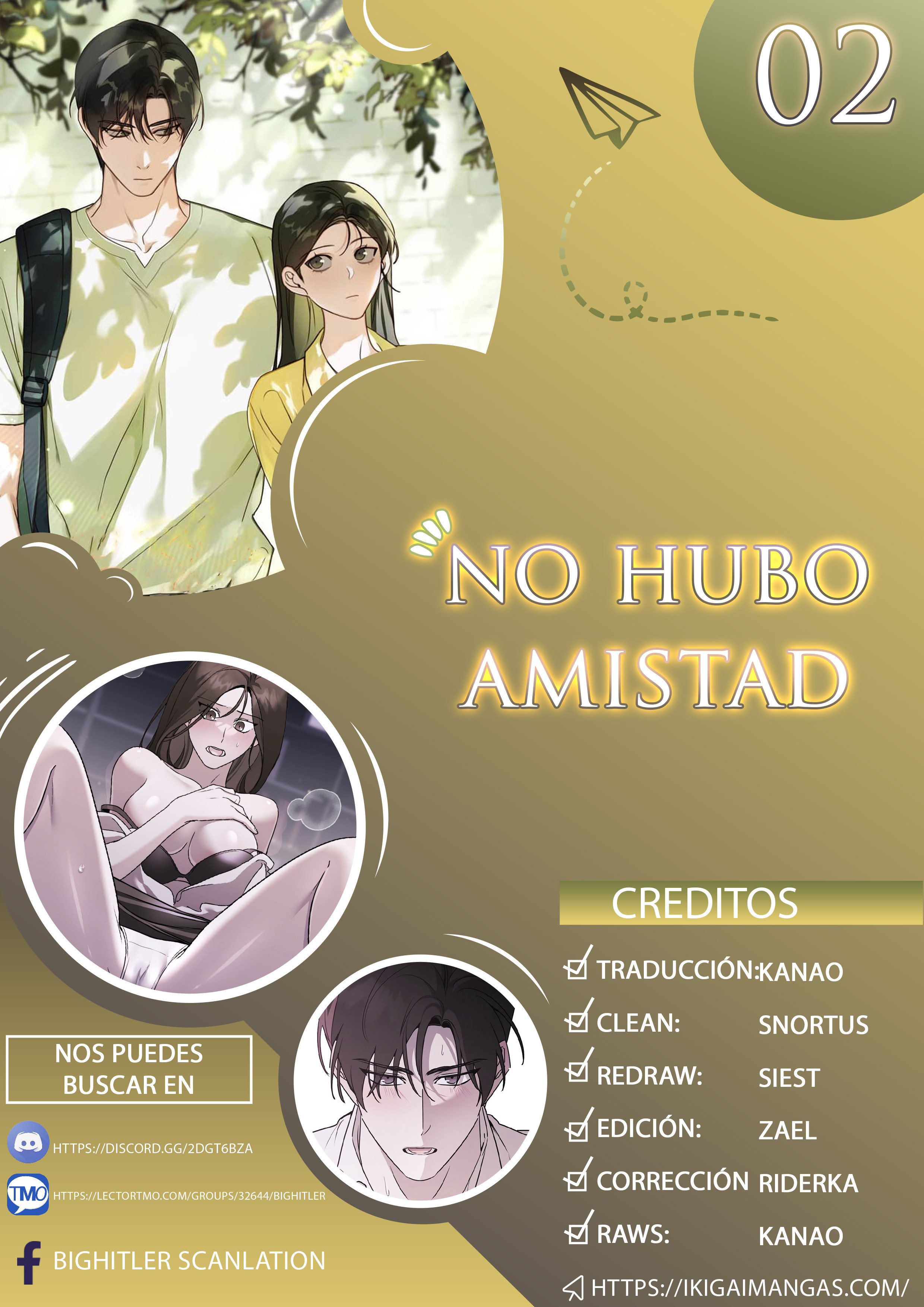 No hubo Amistad Capítulo 2 - Page 1
