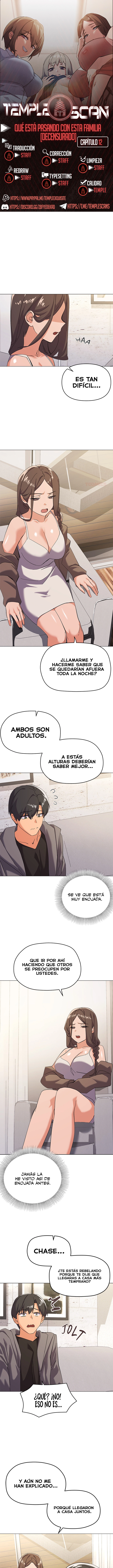 ¿Que le sucede a esta familia?  - Sin censura Capítulo 12 - Page 1