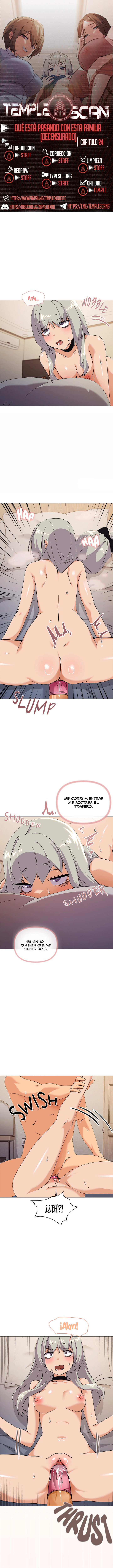 ¿Que le sucede a esta familia?  - Sin censura Capítulo 24 - Page 1