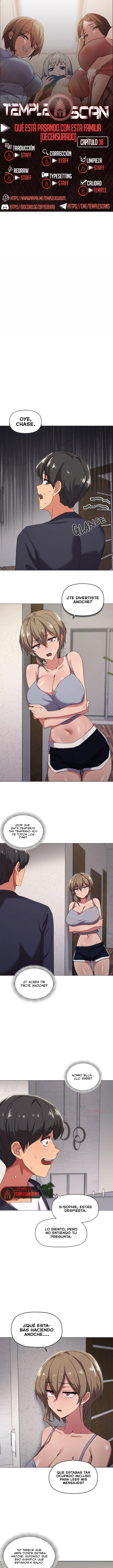 ¿Que le sucede a esta familia?  - Sin censura Capítulo 38 - Page 1