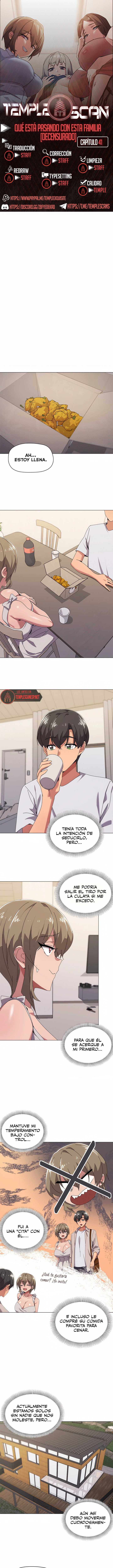 ¿Que le sucede a esta familia?  - Sin censura Capítulo 41 - Page 1