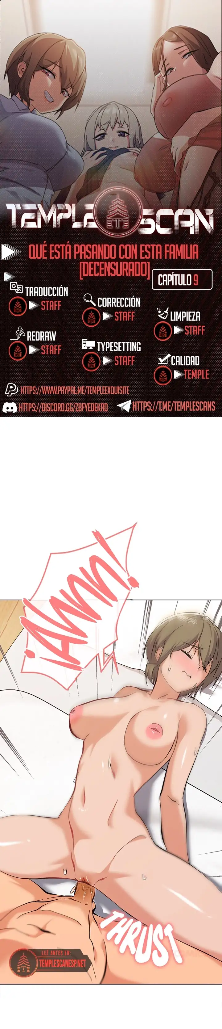¿Que le sucede a esta familia?  - Sin censura Capítulo 9 - Page 1