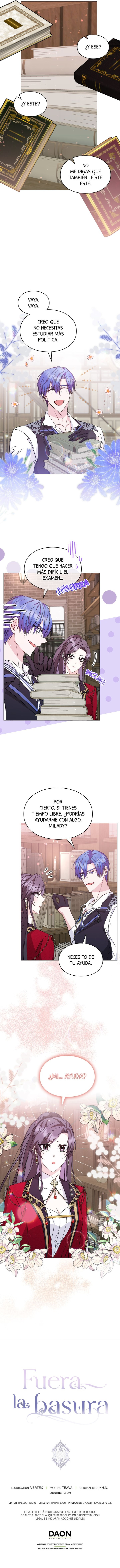 La Basura Que Se Tira No Se Recoge De Nuevo Capítulo 24 - Page 7