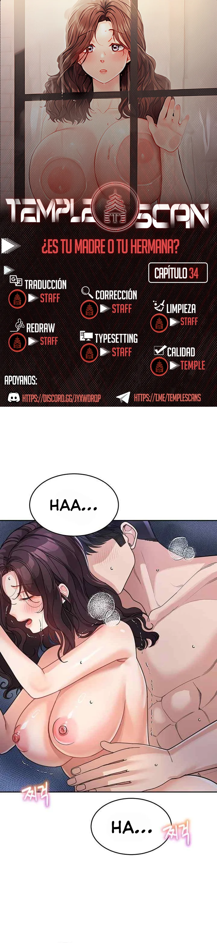 Madre y hermana Capítulo 34 - Page 1