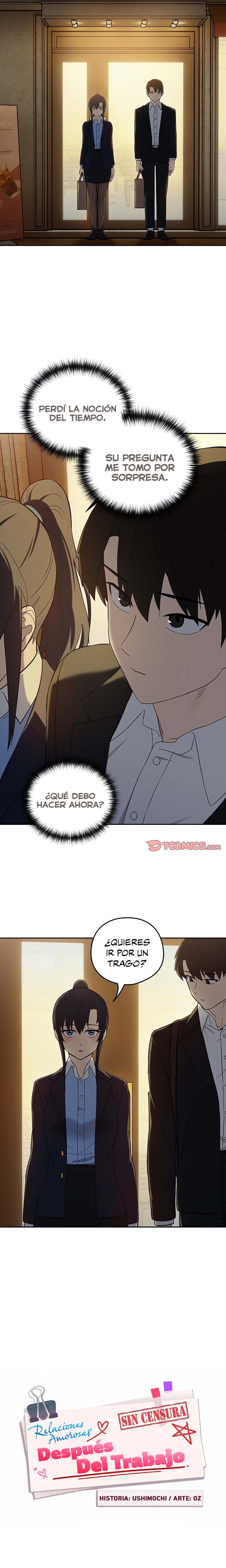 Relaciones amorosas después del trabajo Sin Censura Capítulo 8 - Page 3