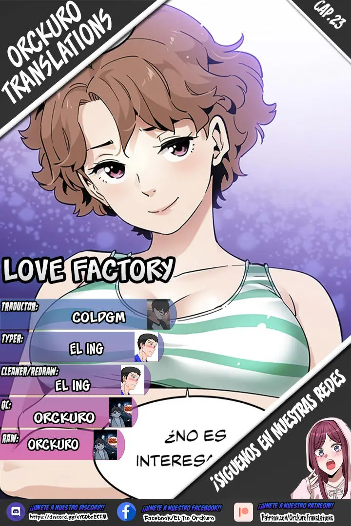 LOVE FACTORY Capítulo 23 - Page 1
