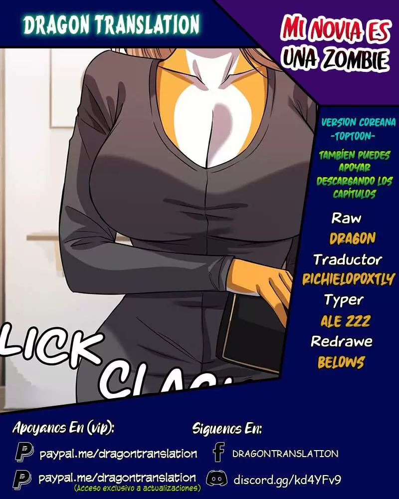 Mi Novia es una Zombie Capítulo 29 - Page 1
