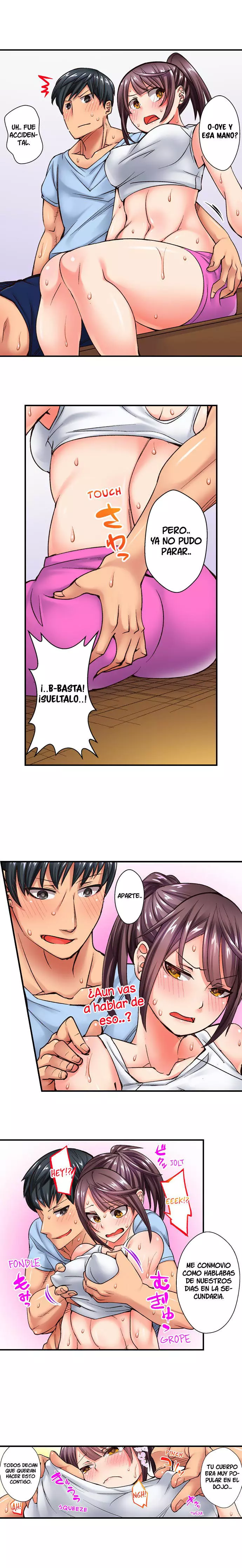 ¡Te corres y pierdes! -Luchando con un pervertido- Capítulo 13 - Page 7