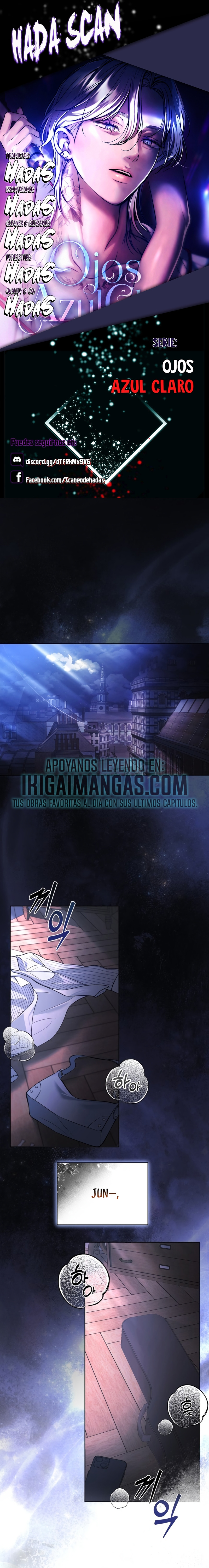 Ojos Azul Claro Capítulo 1 - Page 1