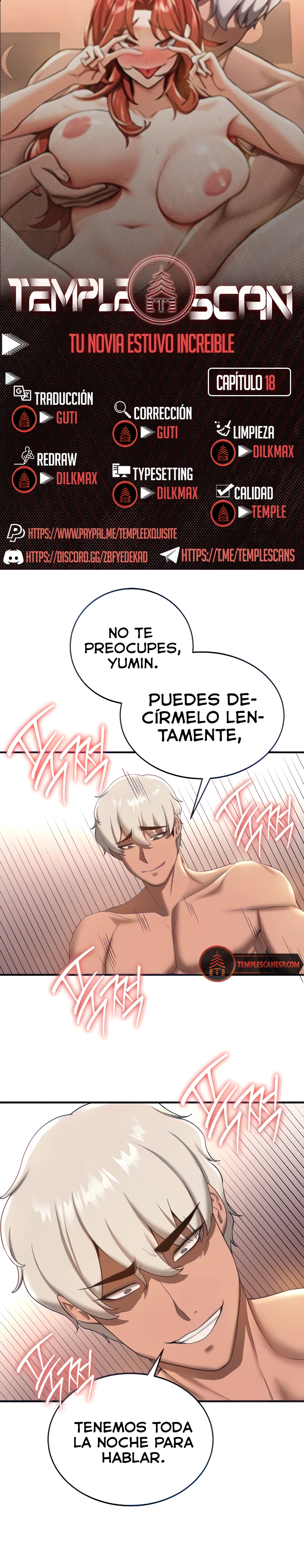 Tu novia esta buena Capítulo 18 - Page 1
