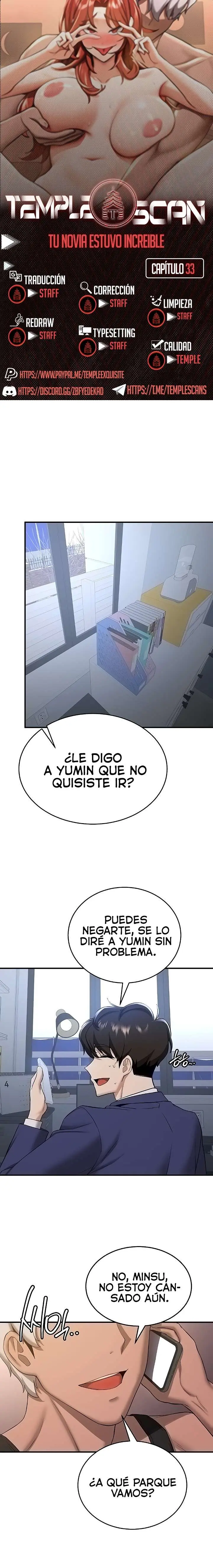 Tu novia esta buena Capítulo 33 - Page 1