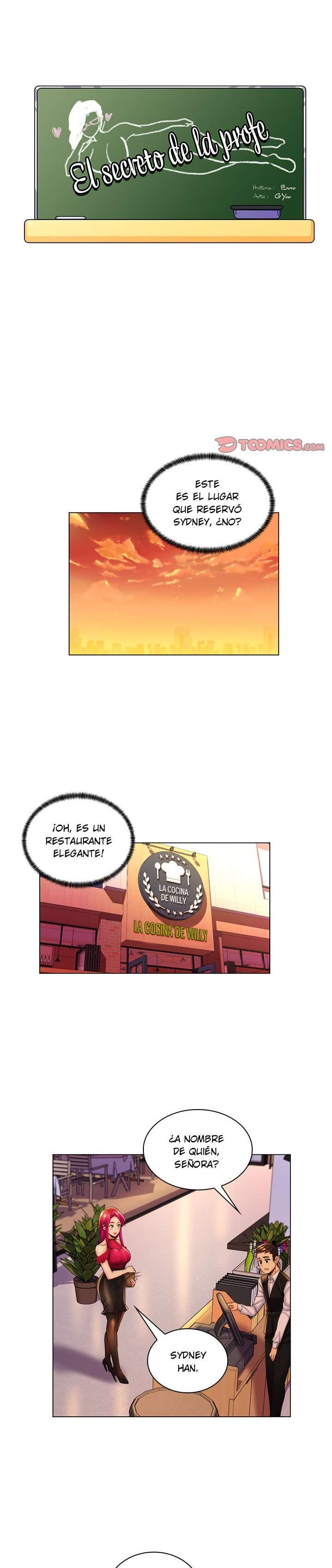 El secreto de la profesora Capítulo 30 - Page 1
